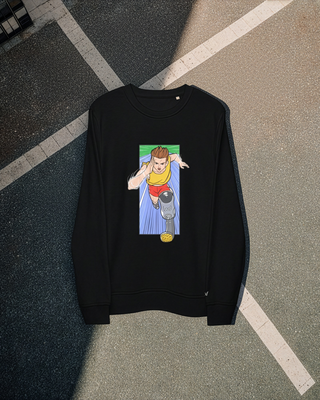 Sudadera Orgánica Values · Runner