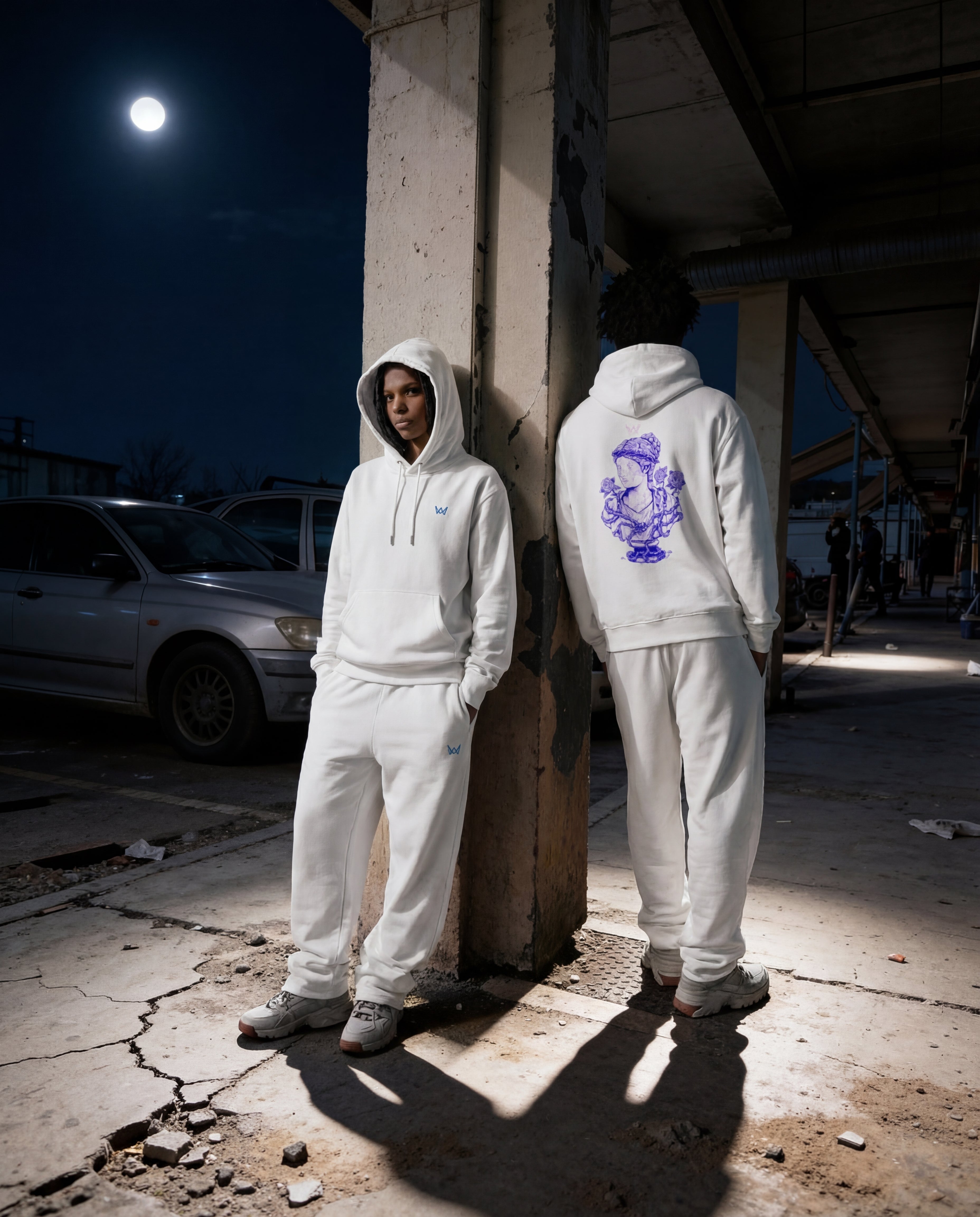 Sudadera Hoodie Eco Values · Roses