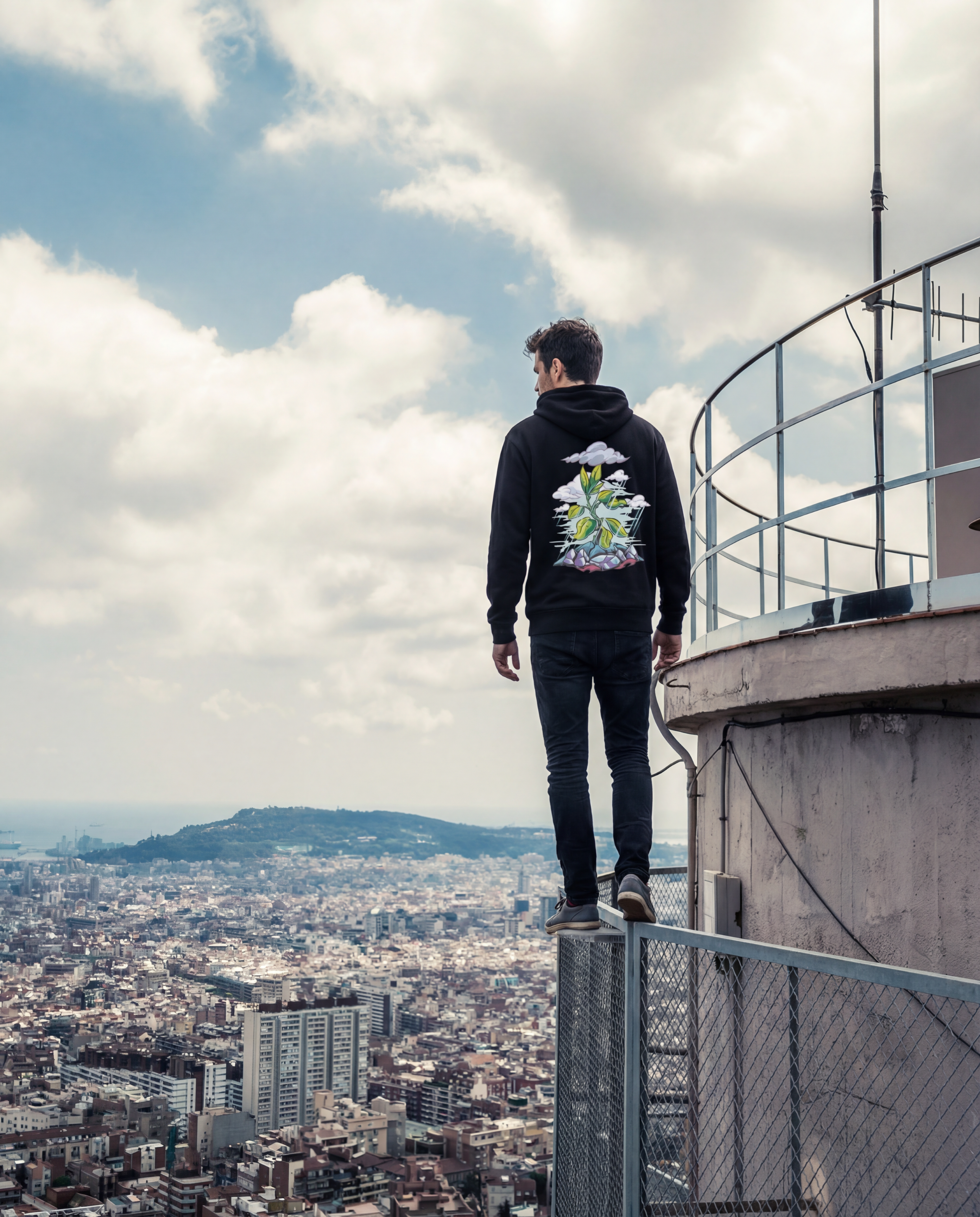 Sudadera Hoodie Eco Values · Sprout