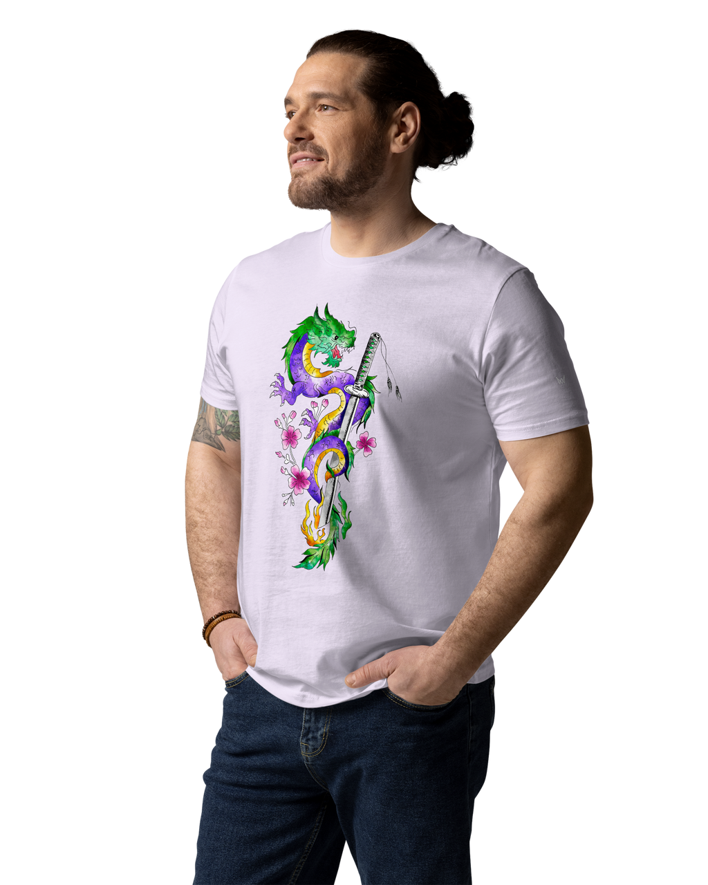 Camiseta Orgánica Steel Style · Dragon