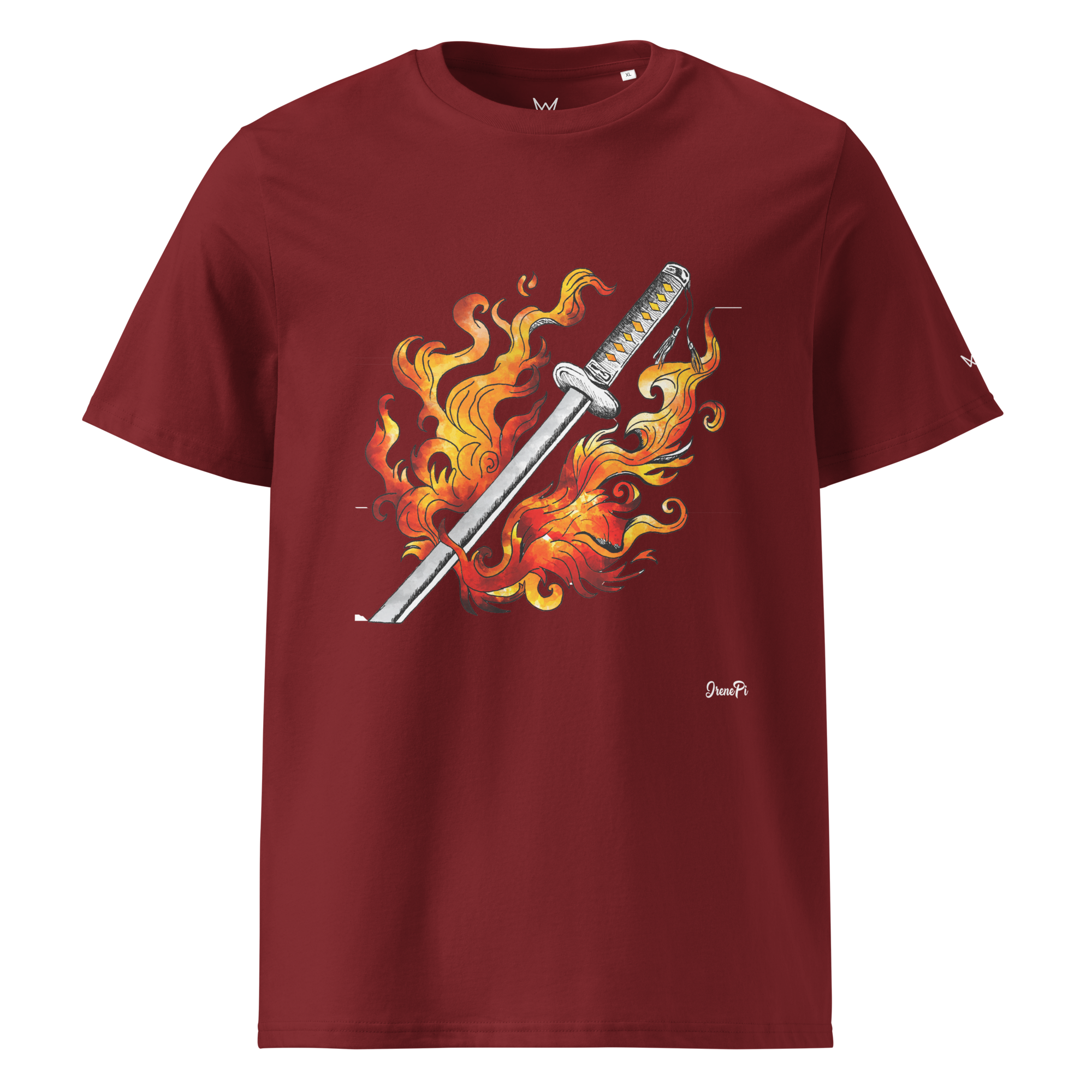 Camiseta Organic Steel Style · Fire