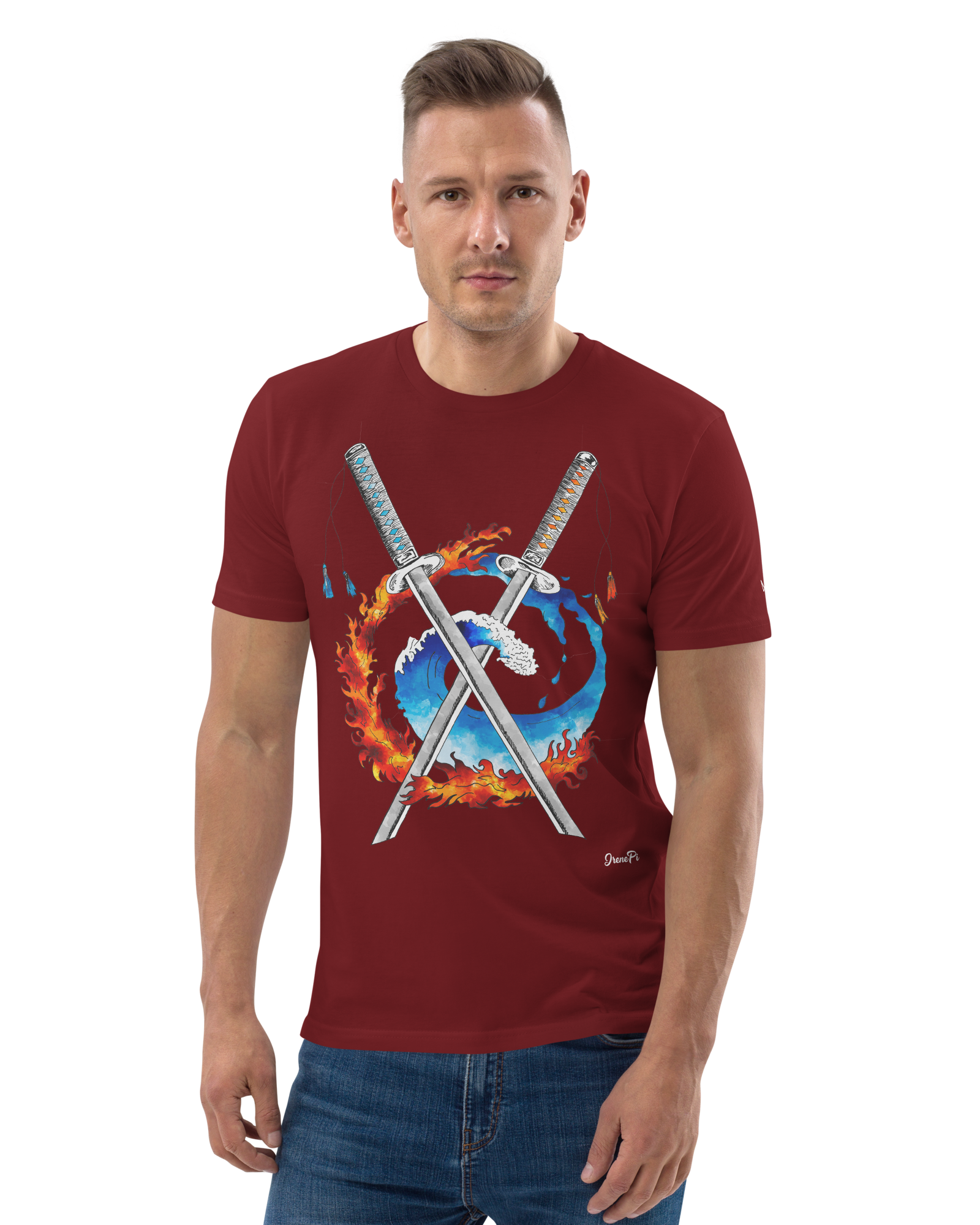 Camiseta Organic Steel Style · Fire & Water