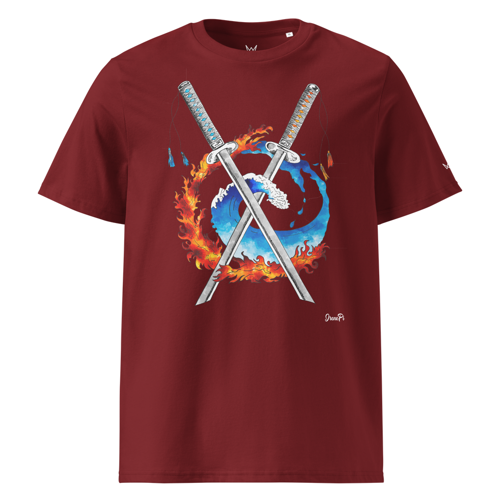 Camiseta Organic Steel Style · Fire & Water