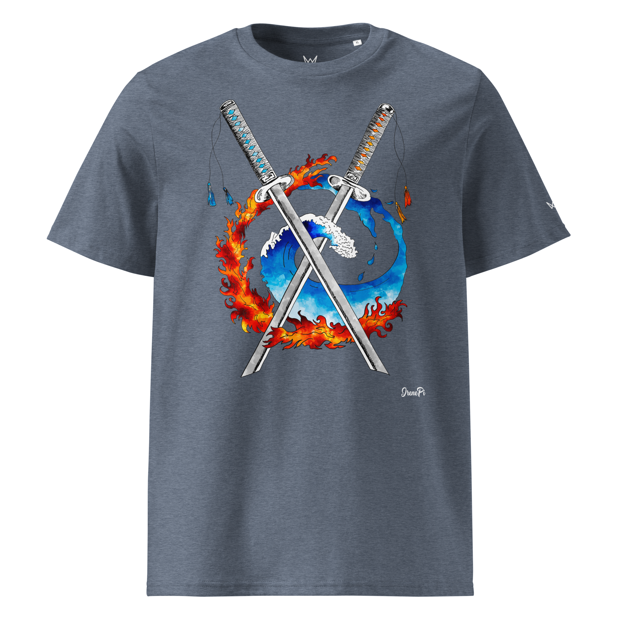 Camiseta Organic Steel Style · Fire & Water