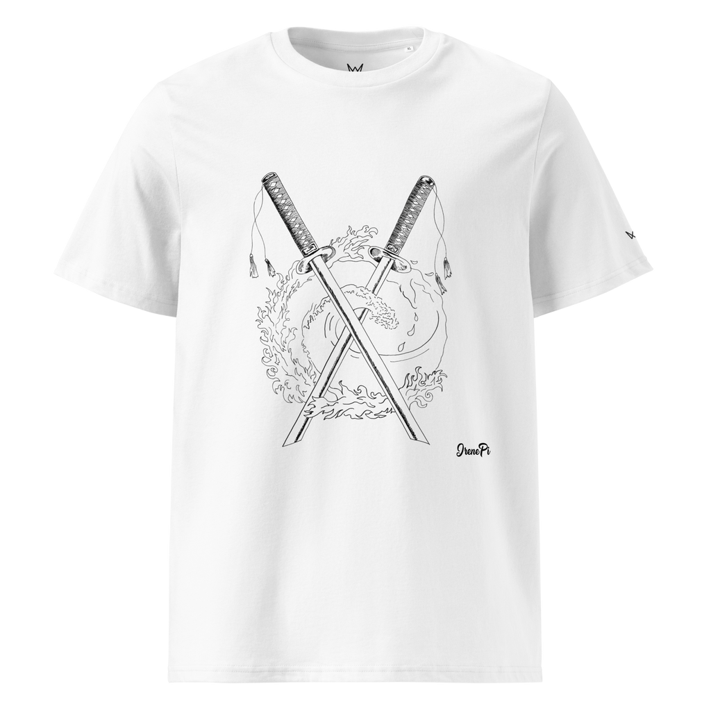 Camiseta Organic Steel Style · Fire & Water Minimal