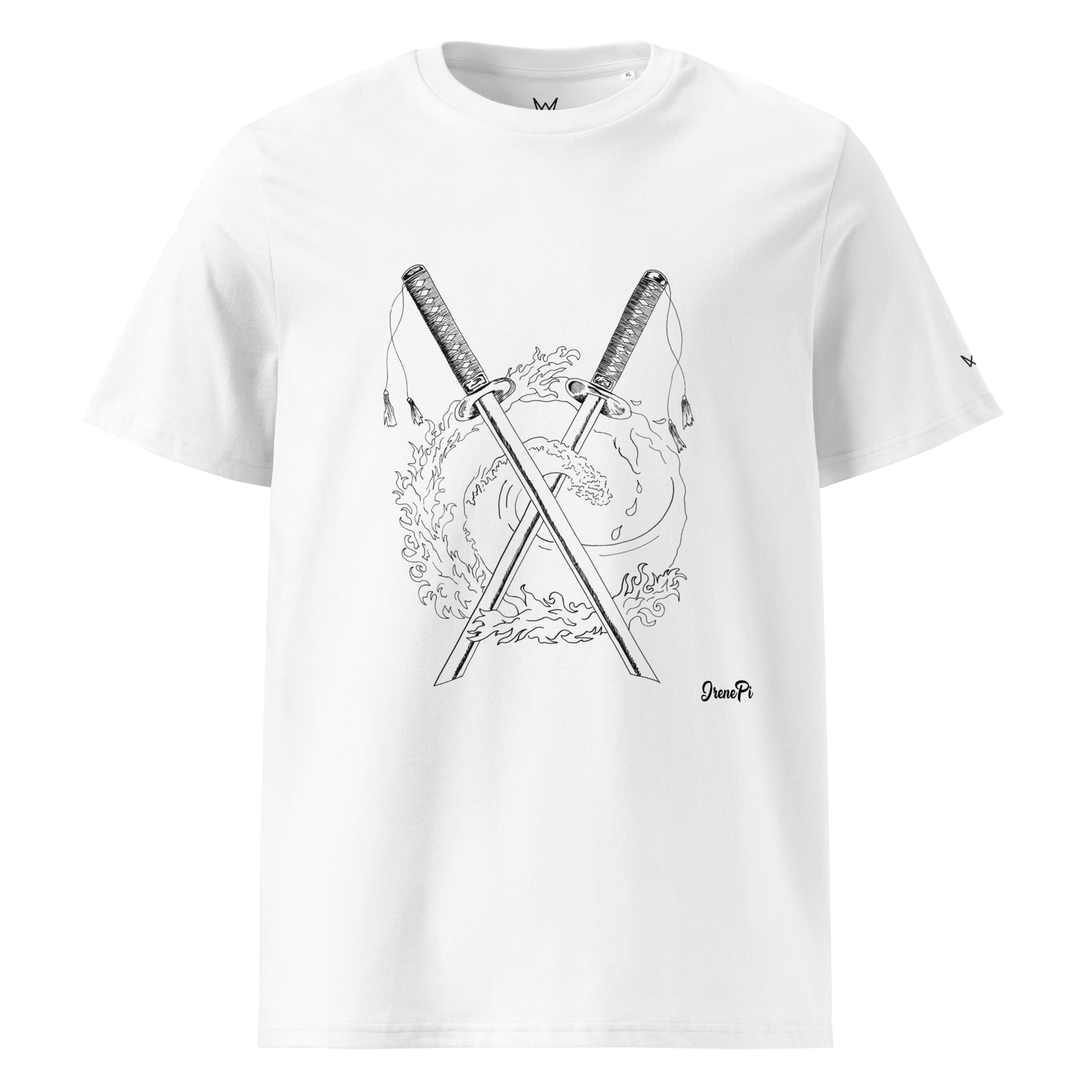 Camiseta Organic Steel Style · Fire & Water Minimal