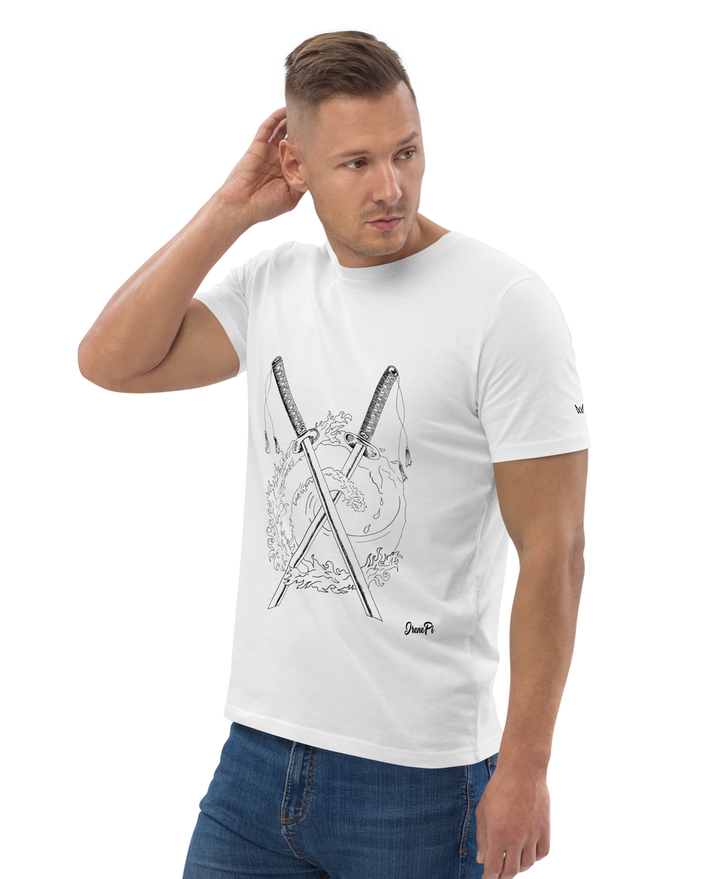 Camiseta Organic Steel Style · Fire & Water Minimal